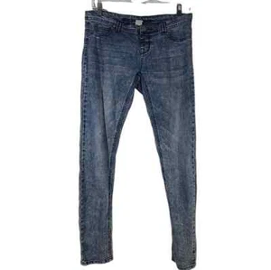 Blue Asphalt Acid Wash Jeggings Sz Medium - Picture 1 of 3
