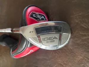 Adams Idea A12 4 Iron Hybrid 21 * Stiff Flex Graphite - Left Handed - Picture 1 of 5