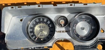 1963 年别克里维埃拉仪器仪表组无空调-用于零件/维修请参阅图片 — 第 1/4 张图片