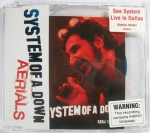 SYSTEM OF A DOWN Aerials RARE AUSTRALIAN ONLY Limited Edition CD Single w Card - Bild 1 von 4