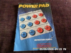Power Pad (NES Nintendo) Instruction Manual Only... NO PAD