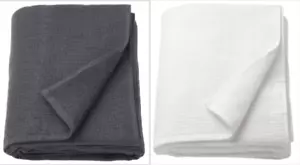 Nagelneues IKEA SALVIKEN Anthrarcite Badelaken 100x150 cm grau oder weiß - Bild 1 von 7