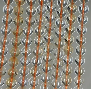 7MM Light Clear Citrine Gemstone Grd AA Round 15.5 inch (90189284-678) - Picture 1 of 4
