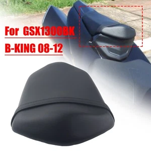 Pillion Passenger Rear Seat Cushion For 2008-2012 Suzuki GSX1300BK B-KING Black - Picture 1 of 9