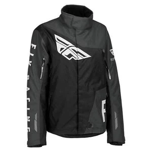 Fly Racing Women's SNX Pro Insulated Snowmobile Jacket - Black / Grey - 470-4511 - Picture 1 of 12