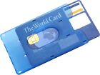 EC Kartenhülle Hellblau Transparent STABIL Kreditkartenhülle Scheckkartenbox