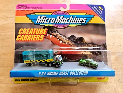 1993 Micro Machines - Creature Carriers # 24 Swamp Beast Collection (Brand New) - Image 1 of 4