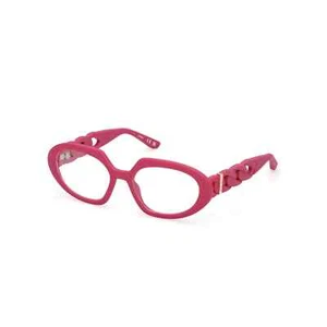 Guess GU50117 073 Matte Pink Oval Plastic Eyeglasses Optical Frame 54-18-135 - Picture 1 of 3