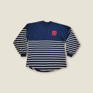 Walt Disney World Resorts Blue White And Red Striped Spirit Jersey Sailor Sea - Picture 1 of 4