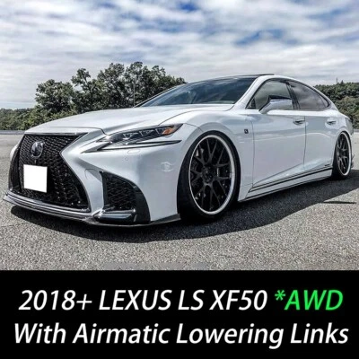 Adjustable Air Suspension Lowering Links Kit For Lexus LS350 LS500 LS500H XF50 - Imagen 1 de 4