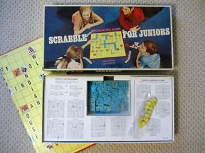 Vintage SCRABBLE FOR JUNIORS Game Edition 3, 1968 (Complete) - Picture 1 of 12