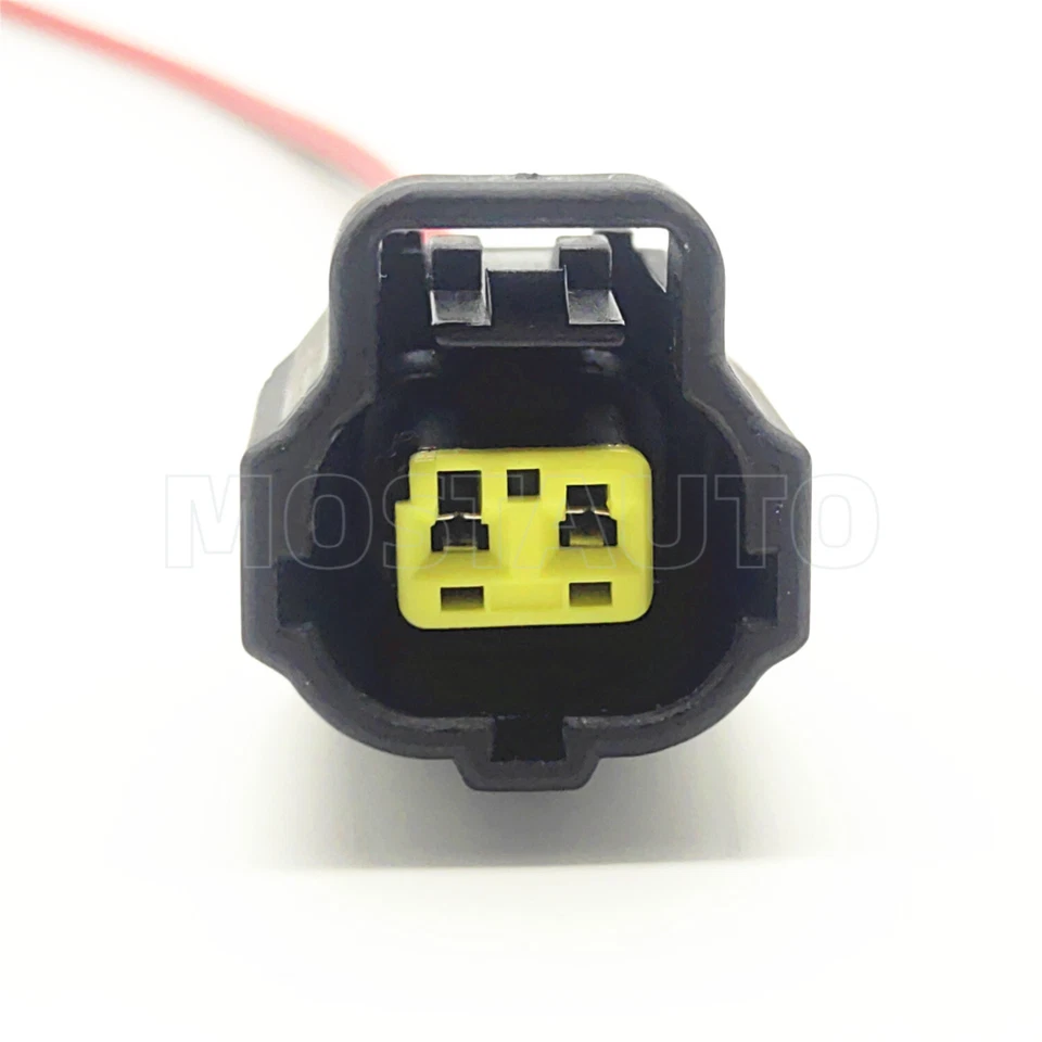 Conector de sensor de temperatura de entrada de aire de 2 vías coleta para Dodge Avenger 1997-2014 Foto 1 de 4