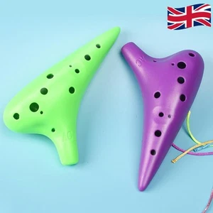 12 Hole Plastic Ocarina ABS Resin for Music Lover and Beginner Wind Instruments - Picture 1 of 24