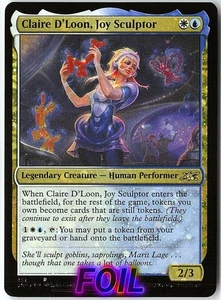 Claire D'Loon, Joy Sculptor (Galaxy Foil) 451 Rare Unfinity NM/LP MTG - Picture 1 of 2