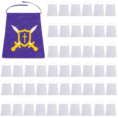 48 Pcs Blank Hero Capes for Kids DIY Costumes and Party Activities - Image 1 of 4