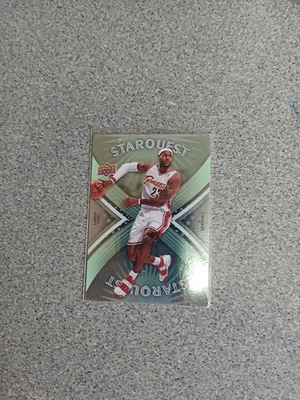 LeBron James 2008 2009 Upper Deck First Edition Starquest Green # SQ 17 - Image 1 of 4
