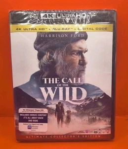 The Call of the Wild (4K, Ultra HD) Brand New Sealed Harrison Ford Free Shipping - Picture 1 of 2
