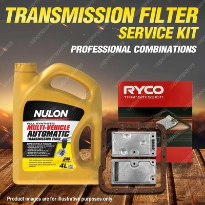 Ryco Transmission Filter+ SYN Fluid Kit for Ford Capri GT Cortina MK TC TD TE TF - image 1 of 2