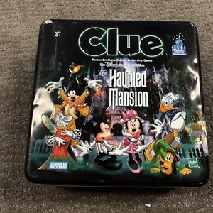 Hasbro Clue Haunted Mansion Gioco da Tavolo Parco a Tema Disney Ed. Latta - Foto 1 di 12