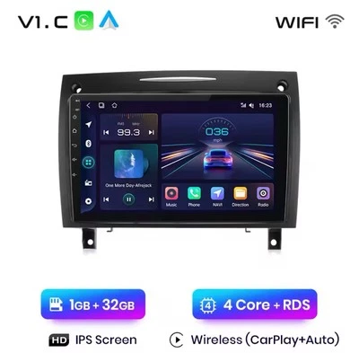 Autoradio Merceds SLK R171 2004-2011 CarPlay-AndroidAuto Wireless BT RDS WIFI. - Immagine 1 di 4