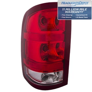 Tail Light Left Driver Fits 07-13 GMC Sierra 1500/07-10 GMC Sierra 2500/3500 HD - Picture 1 of 7