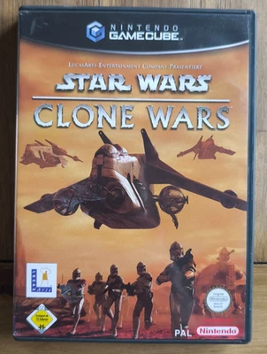 Star Wars Clone Wars Nintendo Game Cube mit Anleitung - Bild 1 von 3
