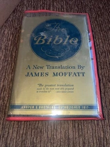 Moffatt, James A New Translation of the Bible contai... Vintage 1935 Edition Lon - Picture 1 of 7