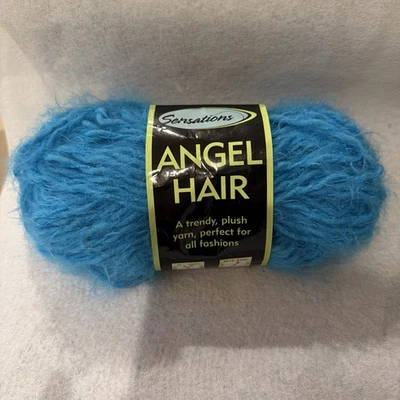 Hilo Jo-Ann Sensations PELO DE ÁNGEL TURQUESA #MUL645, 3,5 oz. Foto 1 de 4