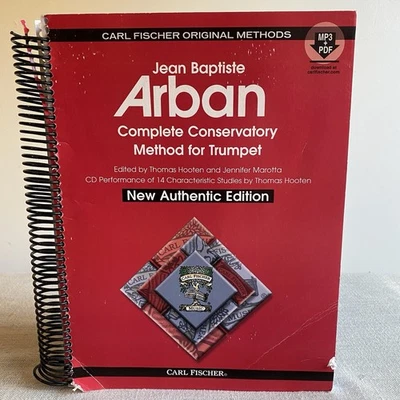 Arban Complete Conservatory Method for Trumpet Spiral Bound Paperback - Image 1 of 4
