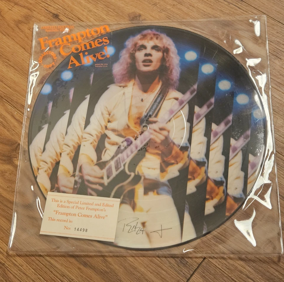 Peter Frampton – Frampton Comes Alive! 1978 Picture Disc Limited Edition Sealed - Image 1 of 4