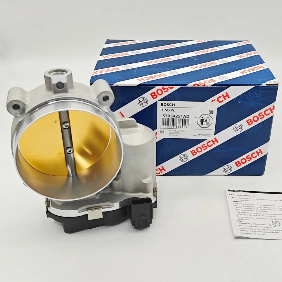 Cuerpo del acelerador 53034251AD para Bosch Dodge Challenger Ram Jeep HEMI 5,7 L 6,1 L 6,4 L Foto 1 de 4