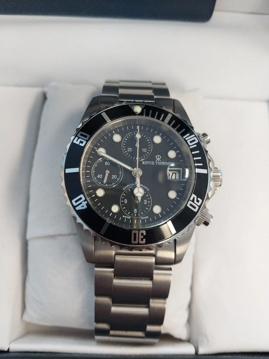 Revue Thommen Stainless Steel Band Luxury Wristwatches | eBay