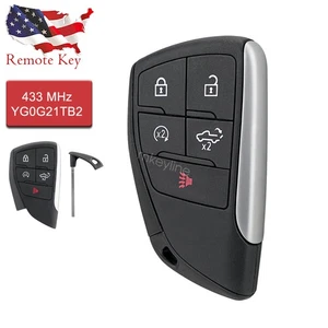For 2022 2023 2024 Chevrolet Silverado 1500 2500 Smart Remote Key Fob YG0G21TB2 - Picture 1 of 6