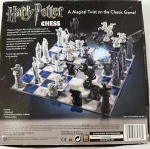 Harry Potter Chess Set Mattel Complete 2009 Chessboard,32 Chess PCS &Instruction - Picture 1 of 18