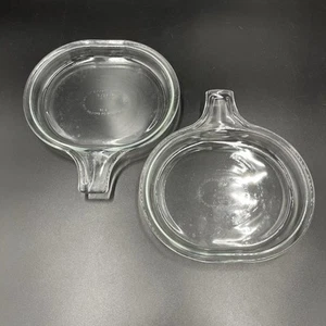PYREX Corning GRAB-IT 600-B Single Serve Microwave Dish Plates Vintage Lot of 2 - Picture 1 of 5