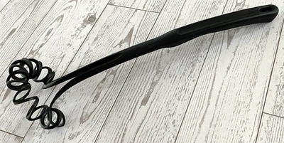 Vintage The Pampered Chef Black Nylon Spiral Whisk #2330 Heat Resistant EUC - Image 1 of 4