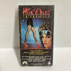 HOT CHILD IN THE CITY VHS 1990 Release LEAH HENDRIX Shari Shattuck ACTION Rare - Picture 1 of 9