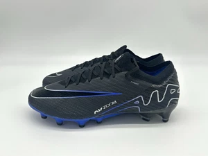 Nike Zoom Mercurial Vapor 15 Elite AG-PRO homme taille 7 noir bleu DJ5167-040 - Photo 1 sur 10