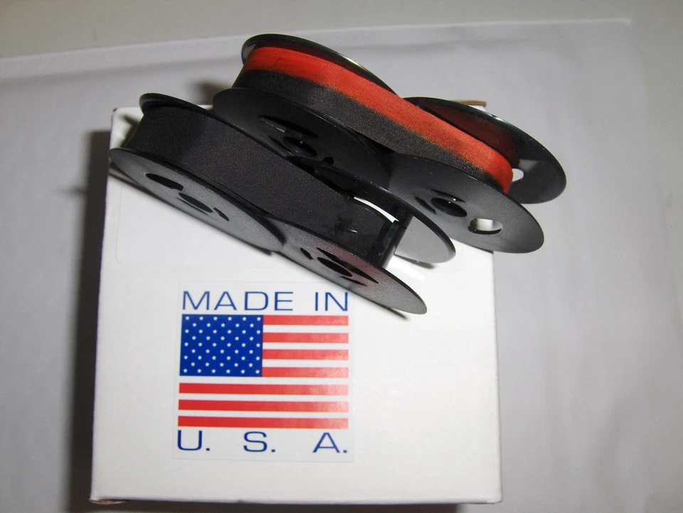 Royal Aristocrat Typewriter Ribbon 2 Pack - (1) Solid Black + (1) Black/ Red - Image 1 of 1