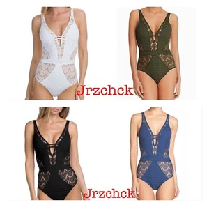 NWT Becca Cami One Piece Swimsuit Swimwear Bathing Suit Various Colors Sizes - Picture 1 of 10