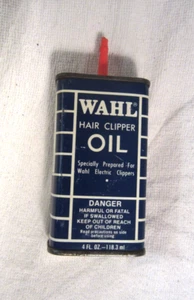 Vintage 4 oz. Wahl Hair Clipper Oil Mini Oil Can - Empty - Picture 1 of 4
