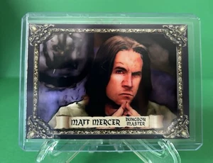 MATT MERCER CRITICAL ROLE ACEO ART CARD DUNGEONS AND DRAGONS ORIGINAL DESIGN - Picture 1 of 1