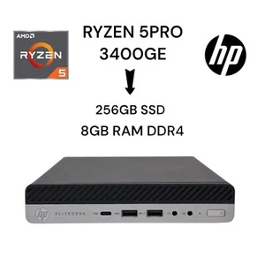 HP 705 G5 Ryzen 5 Pro 3400GE/8GB RAM/256GB FESTPLATTE#PC160 - Bild 1 von 11