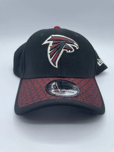 NFL Atlanta Falcons Black New Era 39 Thirty Football Hat Size M/L Performance - Picture 1 of 4