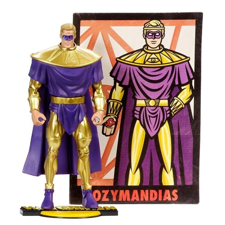 Watchmen Ozymandias Club Black Freighter Action Figure New w Box Creasing 2013 - Image 1 of 4