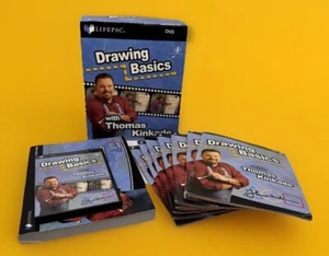 Zeichnen Grundlagen Thomas Kinkade komplettes BoxSet DVD 5 Einheiten Arbeitshefte Lehrerhandbuch - Bild 1 von 14