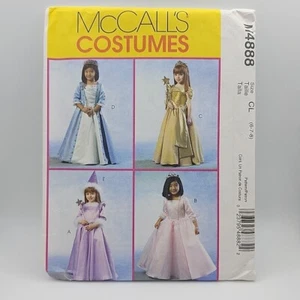 McCall's 4888 Royal Princess Costume Dress Up Sewing Pattern Size 6-8 Uncut - Picture 1 of 8