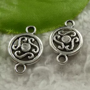 Free Ship 308 pcs tibet silver nice connectors 19x12mm B4228 - Picture 1 of 4