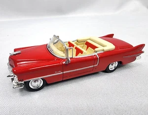 1955 Red Cadillac El Dorado Convertible New Ray 1:43 Die-Cast NIB - Picture 1 of 14