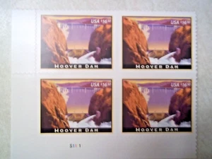 US Stamp #4269 2008 $16.50 Hoover Dam, Express Mail MNH Plate Block of 4 - Picture 1 of 1